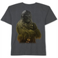 Camiseta masculina Star Wars Chewbacca Ombre Graphic - Cinza, tamanho GG