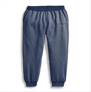 Calça de moletom Champion Midnight Heritage Heathered Feminina Azul Tamanho XX-G