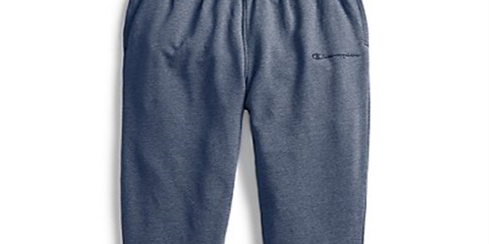 Calça de moletom Champion Midnight Heritage Heathered Feminina Azul Tamanho XX-G