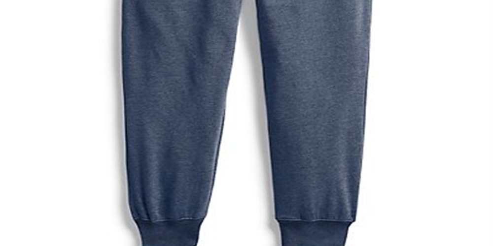 Calça de moletom Champion Midnight Heritage Heathered Feminina Azul Tamanho XX-G