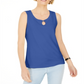 Karen Scott Regata Feminina Keyhole Hardware Azul Tamanho XX-G