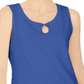 Karen Scott Regata Feminina Keyhole Hardware Azul Tamanho XX-G