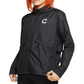 Jaqueta de corrida Nike Essential Water Repellent feminina, preta, tamanho grande