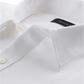 Camisa social masculina Tommy Hilfiger Athletic Fit Performance Stretch Th Flex Collar, branca, tamanho 32-33