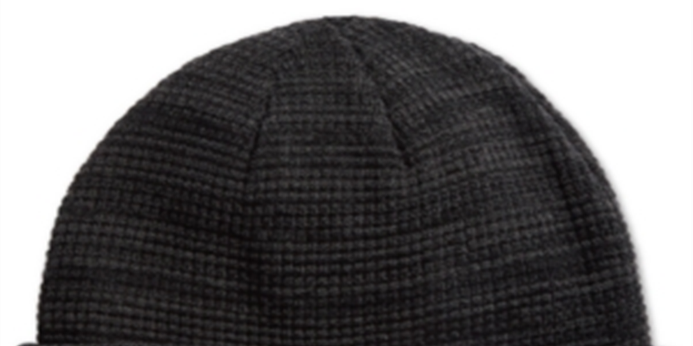 Gorro Levi's Masculino Marled Waffle Cuff Cinza Tamanho Único