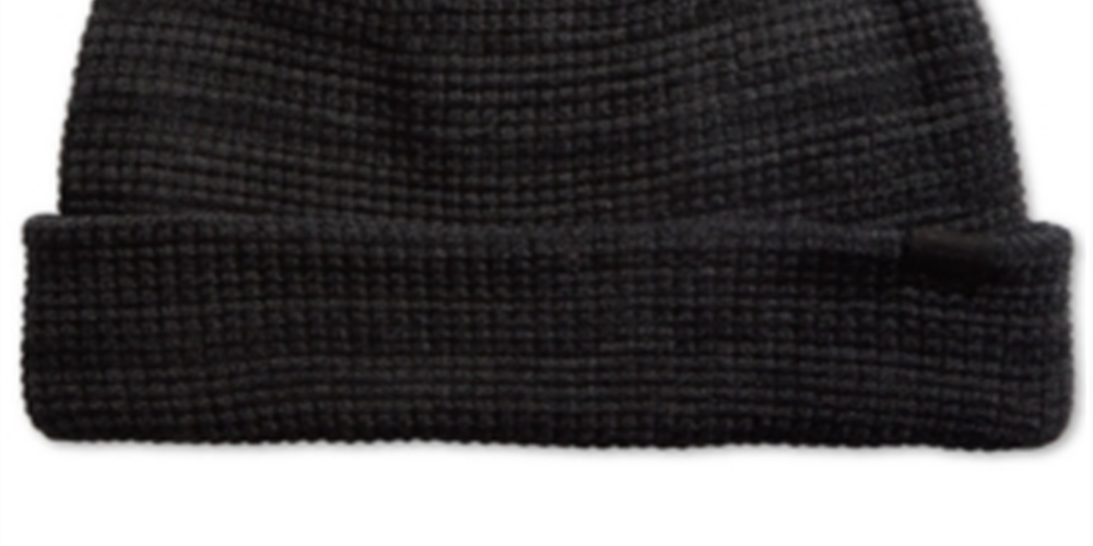 Gorro Levi's Masculino Marled Waffle Cuff Cinza Tamanho Único