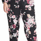RACHEL Rachel Roy Feminino Trendy Plus Size Eden Floral-P Preto Combinado Tamanho 3X