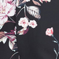 RACHEL Rachel Roy Feminino Trendy Plus Size Eden Floral-P Preto Combinado Tamanho 3X