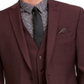 Bar III Jaqueta Masculina Slim Fit Active Stretch Solid Vermelha Tamanho 38