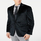 Ralph Lauren Masculino Classic Fit UltraFlex Stretch Xadrez Veludo Esportivo Preto Tamanho 42