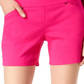 INC Curvy Fit Pull on Vestido Shorts Feminino Rosa Tamanho 0