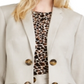 Calvin Klein Blazer Feminino Aberto Frente Bege Tamanho 6