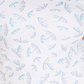 Karen Scott Blusa Plus Size Estampada com Decote Redondo Azul Tamanho 3X Feminina