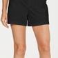 Shorts femininos INC com cinto e bolsos, cintura alta, preto, tamanho 4