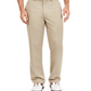 Calça masculina Greg Norman Performance RapiDry Stretch marrom tamanho 32x30