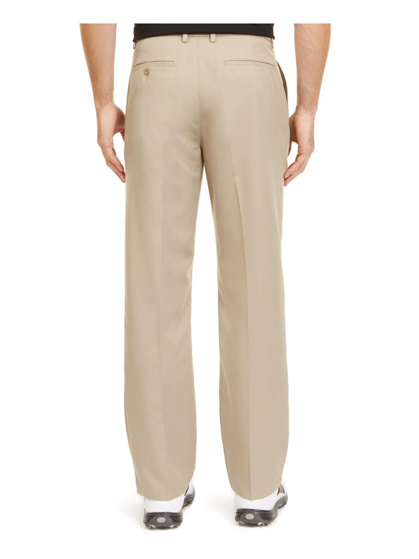 Calça social profissional antiumidade Attack Life By Greg Norman masculina, tamanho marrom, 40x30