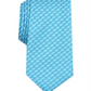 Gravata profissional geométrica Trellis masculina Alfani azul regular