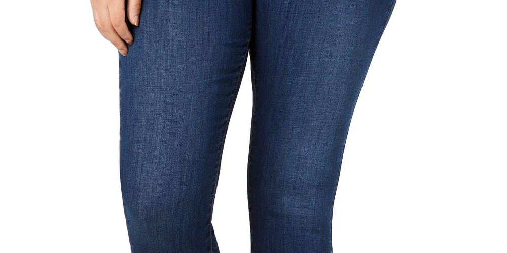 Crop Seymour de cintura alta plus size da moda rosa para mulheres, tamanho 24W