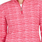 Karen Scott Suéter Feminino com Zíper e Gola Rosa Tamanho Pequeno P/M