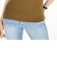 Camiseta Guess Feminina Gola Redonda Metálica com Estampa Verde Tamanho XS