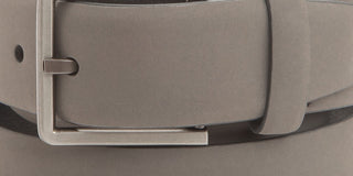 Alfani Men's Rubberized Accessory Gray Dress Belt Gray Size X-Large