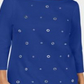 Karen Scott Top Feminino com Grommet - Azul Ultra, Tamanho P
