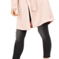 Jaqueta Duster Bar III Feminina Drape Front Rosa Tamanho X-G