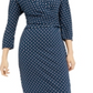Vestido envelope estampado Weekend Max Mara Estri azul tamanho M