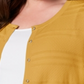 Cardigan texturizado plus size feminino Charter Club Honey Glaze tamanho 0X