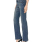 Calça jeans reta Marilyn feminina NYDJ em azul lombardo, tamanho 4