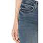 Calça jeans reta Marilyn feminina NYDJ em azul lombardo, tamanho 4