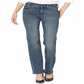 Calça jeans reta Marilyn feminina NYDJ em azul lombardo, tamanho 4
