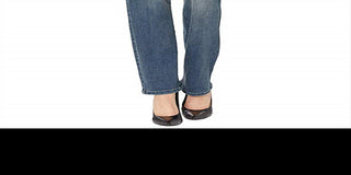 NYDJ Women's Marilyn Straight Jeans in Lombard  Blue Size 6