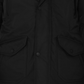 Parka com capuz Halifax Big &amp; Tall masculina com acabamento em pele sintética, jaqueta preta, tamanho 3X