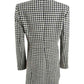 Jaqueta DKNY Feminina com Estampa Pied-de-poule Cinza Tamanho 8