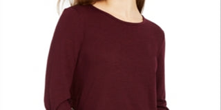 Blusa de manga comprida com botões laterais A. Byer Junior, tamanho grande