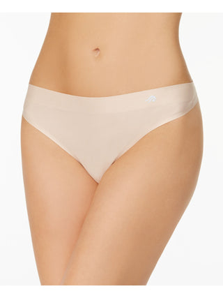 Ideology Women's  Intimates Beige Everyday Thong Chai  Brown Size Small