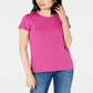 Camiseta feminina Maison Jules, tamanho médio, roxo, tamanho médio