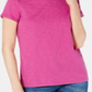 Camiseta feminina Maison Jules, tamanho médio, roxo, tamanho médio