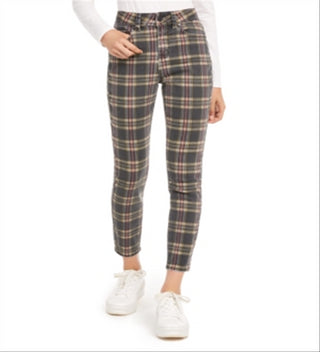 Calça Jeans Xadrez Indigo Rein Juniors - Xadrez Vintage Tamanho 3 -