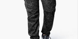 Calça cargo urbana masculina Dockers Alpha Slim Fit preta tamanho 38x32
