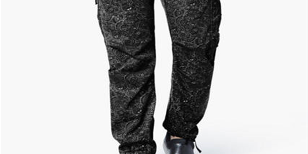 Calça cargo urbana masculina Dockers Alpha Slim Fit Preta Tamanho 34X32
