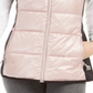 Calvin Klein Colete Feminino Performance Gola Funil - Rosa Metálico Tamanho 2XL
