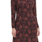 Vestido feminino TOMMY HILFIGER manga comprida acima do joelho preto tamanho 8