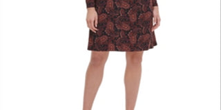 Vestido feminino TOMMY HILFIGER manga comprida acima do joelho preto tamanho 8