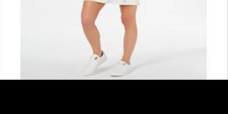 Vestido com capuz Calvin Klein feminino com estampa tie-dye e logotipo, combinação cítrica, amarelo, tamanho médio