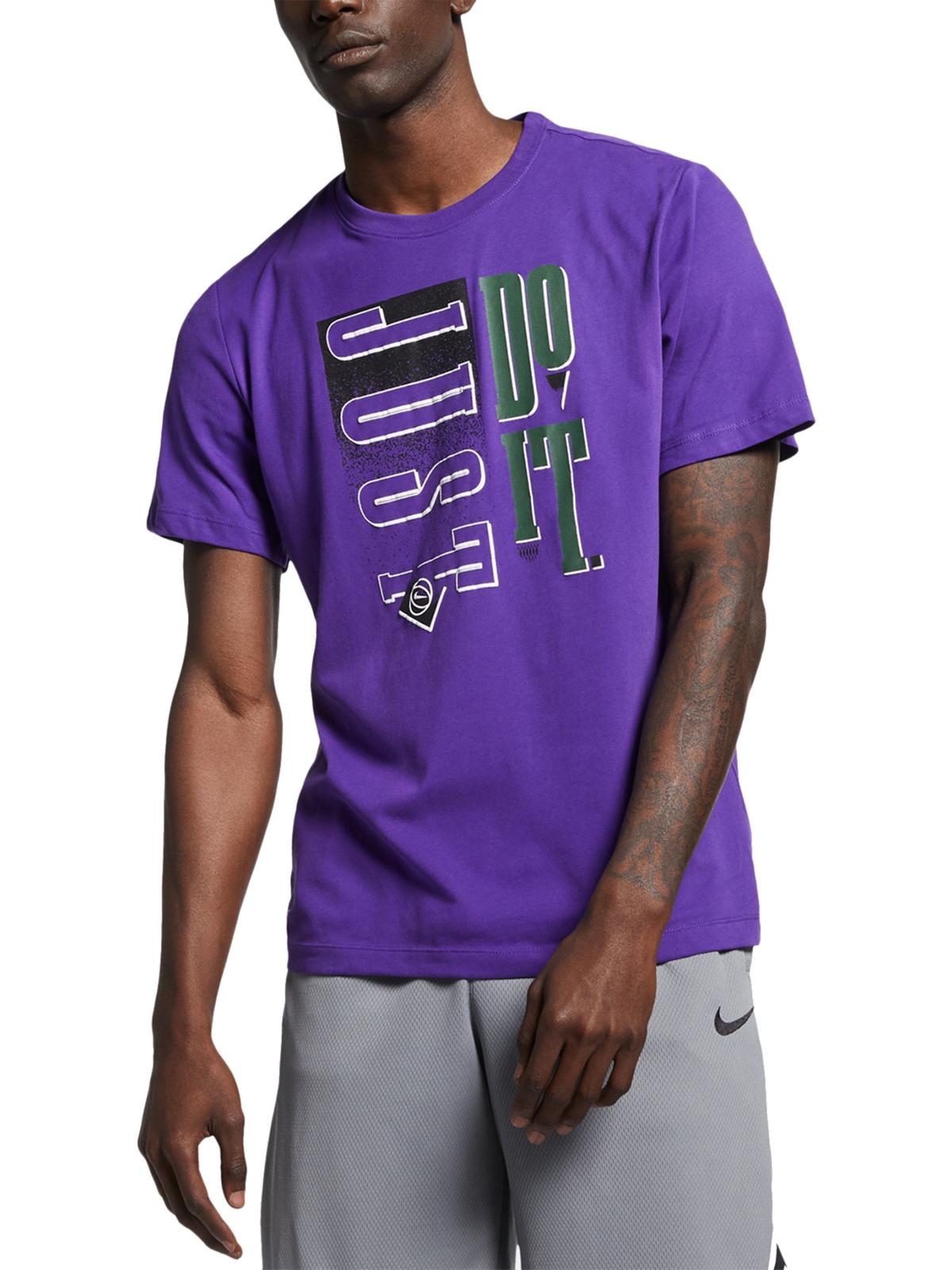Blusa Nike Masculina Fitness Workout Roxa Tamanho XXG