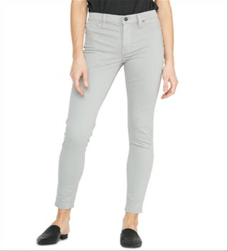 Hudson Women's Barbara Super Skinny Fit Mid-Rise Ankle Jeans Gray Size 27