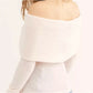 Camiseta feminina manga longa Free People, rosa, tamanho grande