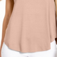 Blusa de malha feminina Alfani com decote em V e peônia prateada, tamanho G